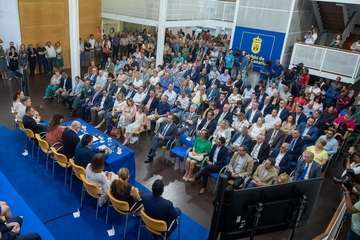 Acuerdo político entre NC, PSOE y Podemos para el Gobierno de Gran Canaria (Foto TA)